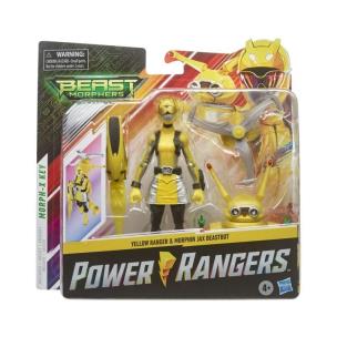 Opakowanie Power Rangers Beast Morphers Yellow Ranger & Jax