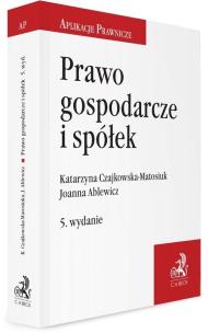 Okładka książki Prawo gospodarcze i spółek w.5