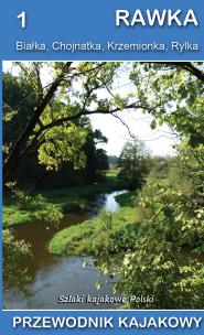 Okładka książki Przewodnik kajakowy. Rawka w.2021