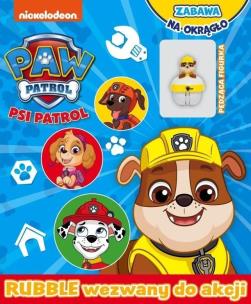 Okładka książki Psi Patrol Zabawa na okrągło 4 Rubble wezwany..