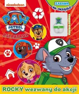 Okładka książki Psi Patrol. Zabawa na okrągło. Rocky