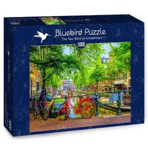 Opakowanie Puzzle 1000 Czerwony rower w Amsterdamie