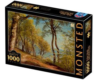 Opakowanie Puzzle 1000 Peder Mork Monsted, Brzozy na wybrzeżu