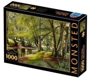 Opakowanie Puzzle 1000 Peder Mork Monsted, Lato w lesie