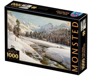 Opakowanie Puzzle 1000 Peder Mork Monsted, Zimowy krajobraz