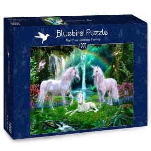 Opakowanie Puzzle 1000 Rodzina jednorożców