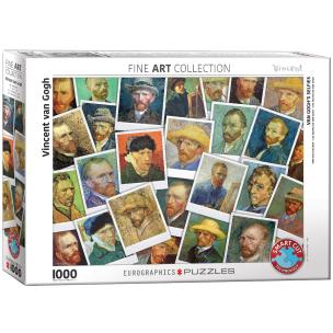 Opakowanie Puzzle 1000 Van Gogh Selfiies 6000-5308