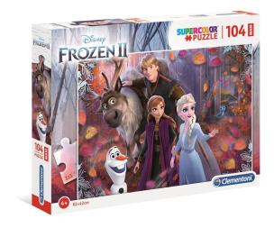 Opakowanie Puzzle 104 Maxi Super kolor Frozen 2