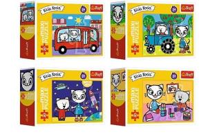 Opakowanie Puzzle 20 miniMaxi - W świecie Kici Koci mix TREFL