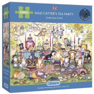Opakowanie Puzzle 250 XL Herbatka z szalonymi kotami G3
