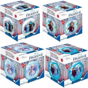Opakowanie Puzzle 3D 54 Kula: Kraina Lodu 2 mix wzorów