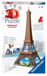 Opakowanie Puzzle 3D 54 Mini budynki: Wieża Eiffel