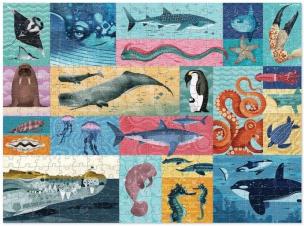 Opakowanie Puzzle 500 el. - Morscy giganci