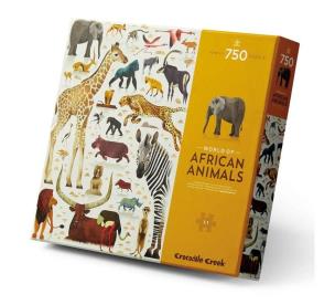 Opakowanie Puzzle 750 el. - Świat Zwierząt Afrykańskich