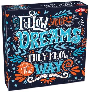 Opakowanie Puzzle Follow Your Dreams Piece of Mind 1000