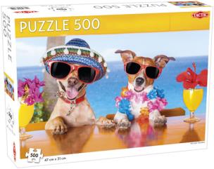 Opakowanie Puzzle Holiday Hounds 500