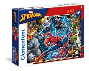 Opakowanie Puzzle Supercolor 104 Maxi Spider-Man