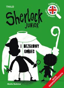 Okładka książki Sherlock Junior i bezgłowy goniec