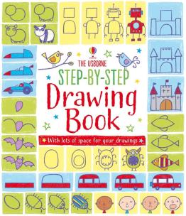 Okładka książki STEP-BY-STEP DRAWING BOOK