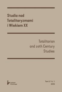Okładka książki Studia nad Totalitaryzmami i Wiekiem XX TOM III