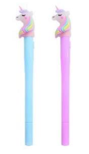 Opakowanie Świecący długopis zmywalny jednorożec (2 szt.)