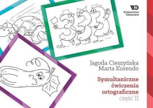 Okładka książki Symultaniczne ćwiczenia ortograficzne cz.2