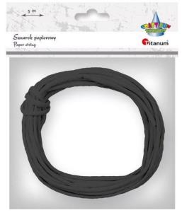 Opakowanie Sznurek papierowy 3.5mmx5m czarny