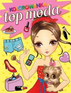 Okładka książki Top moda Mam styl. Kolorowanka