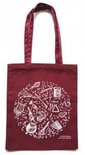 Opakowanie Torba bordowa instrumenty