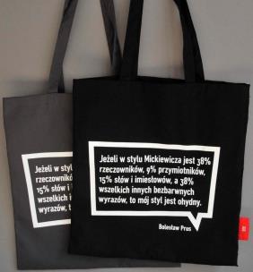 Opakowanie Torby z cytatami Prusa MIX