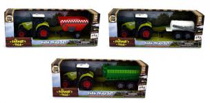 Opakowanie Traktor z przyczepą dźwięk/światło