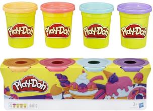 Opakowanie Tuby uzupełniające 4-pak Play-Doh