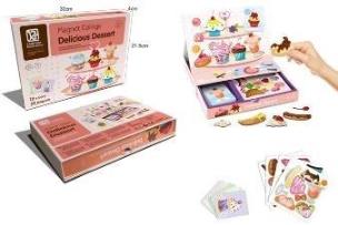 Opakowanie Układanka magnetyczna Babeczki