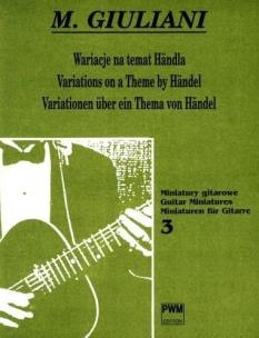 Okładka książki Wariacje na temat Handla z.3