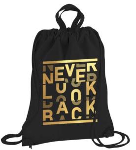 Opakowanie Worko-plecak Never Look Back