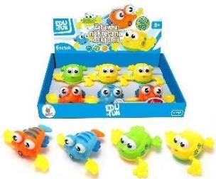 Opakowanie Zabawka nakręcana do kąpieli żabka mix Edu&Fun