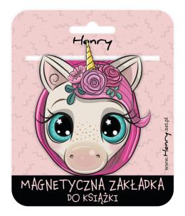 Opakowanie Zakładka magnetyczna. Jednorożec