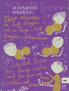 Okładka książki Zbiór utworów na troje skrzypiec oraz na dwoje..