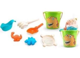 Opakowanie Zestaw do piasku 6 el. - Dinozaur