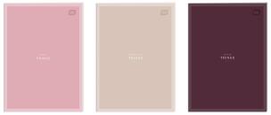 Opakowanie Zeszyt A4/96K kratka Mat Nude (5szt)