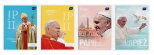Opakowanie Zeszyt A5 32k. kratka UV Religia JPII/Franciszek, Interdruk