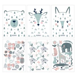 Opakowanie Zeszyt A5/32K linia podwójna Scandy (10szt)