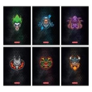 Opakowanie Zeszyt A5/80K kratka Game Avatars (5szt)