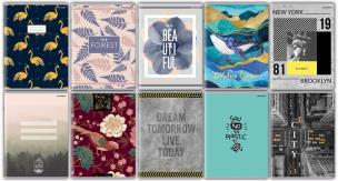 Opakowanie Zeszyt A5/96K kratka Megamix (5szt)