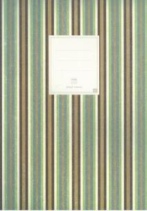 Okładka książki Zeszyt nutowy A4 stojący 12 linii + siatka PWM