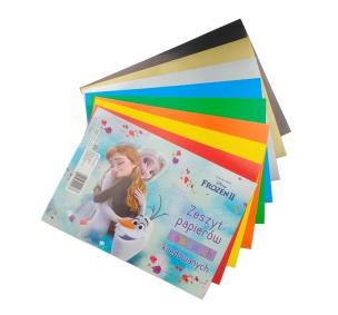 Opakowanie Zeszyt papierów kolor. kred.A5/8K FrozenII (20szt)