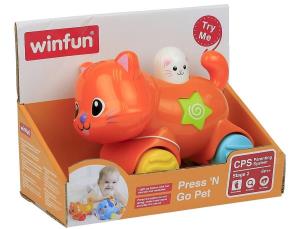 Opakowanie Zwierzaki naciśnij i jedź Kotek