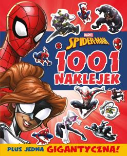 Okładka książki 1001 Naklejek. Marvel Spider-Man