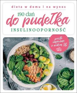Okładka książki 190 dań do pudełka. Insulinooporność