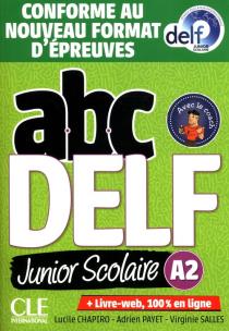 Okładka książki ABC DELF Junior Scolaire A2 książka + CD